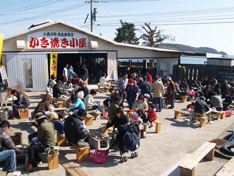 かき焼き小屋