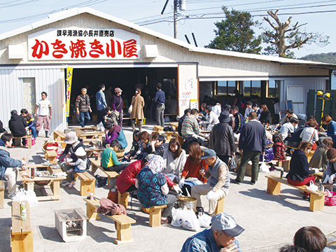 かき焼き小屋